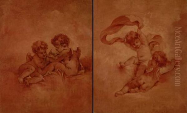 Putti Jouant - view 1