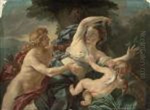 Apollo And Daphne by Francois Boucher