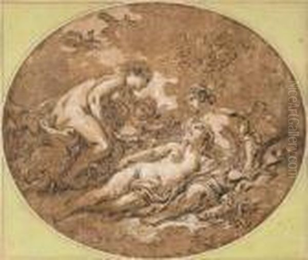 Les Trois Graces Et L'amour - view 1