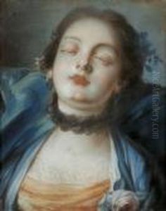 Jeune Fille Endormie by Francois Boucher