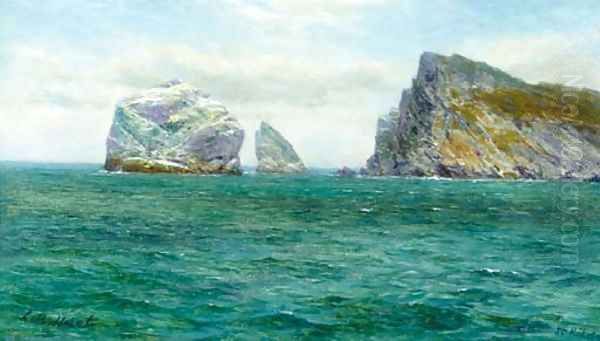 Stac Lee and Boreray, St. Kilda - view 1
