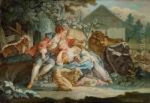 Werkstatt Das Schaferstundchen by Francois Boucher