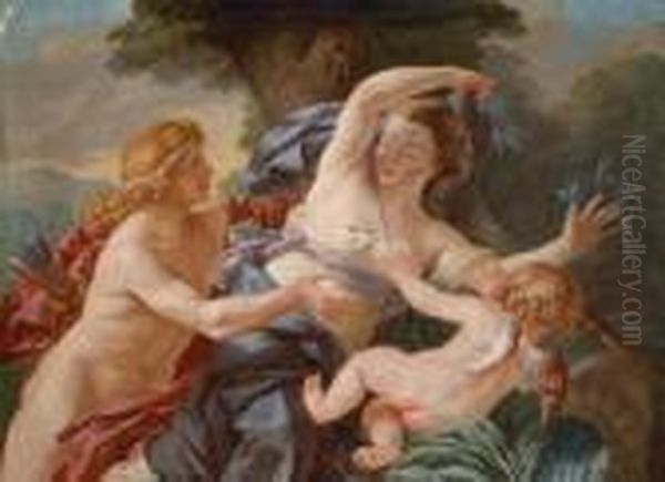 Nachfolge Die Von Apoll Verfolgte Nymphe Daphne Wird Durch Ihren Vater - view 1