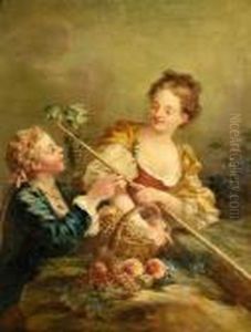 La Vendangeuse by Francois Boucher