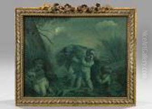 Harvest Putti by Francois Boucher
