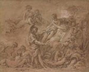 Venus Presentant Les Armes A Enee by Francois Boucher
