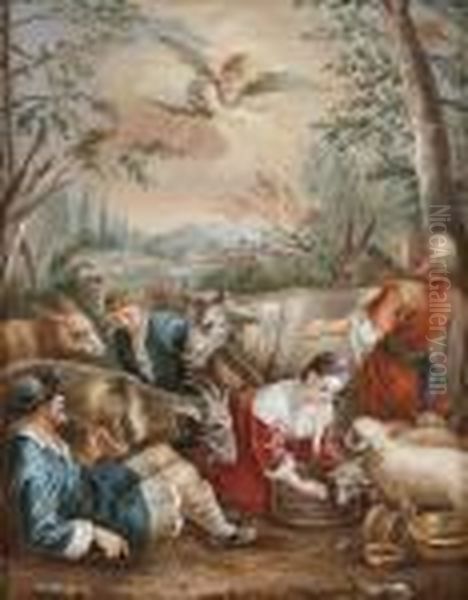 Angeln Uppenbarar Sig For Abraham - view 1