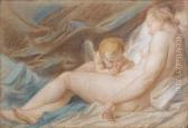 Venus Endormie Sur Un Lit De Repos - view 1