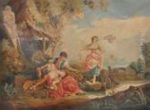 La Peche by Francois Boucher