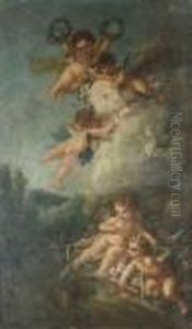 La Cible D'amour by Francois Boucher