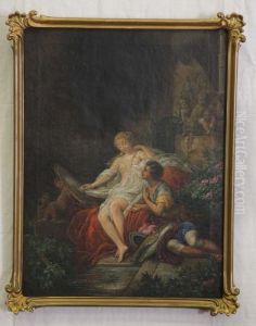 Rinaldo Och Armida by Francois Boucher