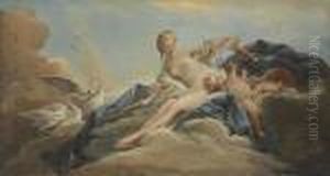 Venus Disarming Cupid by Francois Boucher