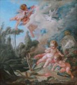 Putti by Francois Boucher
