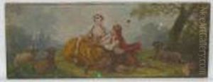 Scene Galante by Francois Boucher