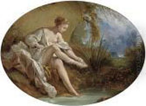 Diana Bathing - view 1