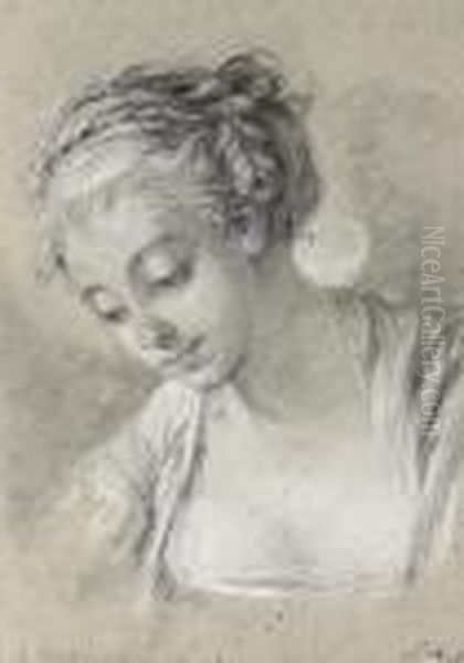A Young Woman, Bust-length - view 1