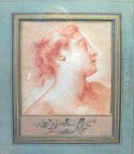 Tete De Femme De Profil by Francois Boucher