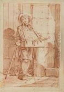Un Jeune Colporteur by Francois Boucher