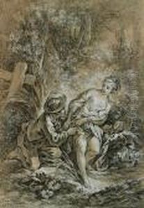 La Baigneuse Surprise by Francois Boucher