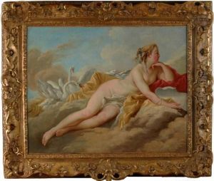 Leda Und Der Schwan by Francois Boucher