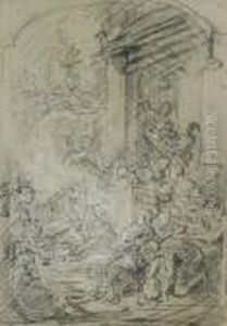 La Nativite by Francois Boucher