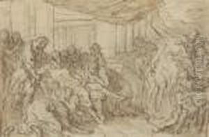 The Death Of Meleager by Francois Boucher