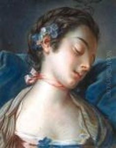 "la Dormeuse". by Francois Boucher