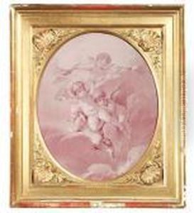 Four Puttos by Francois Boucher