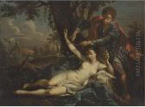 Aminta Rescues Sylvia by Francois Boucher