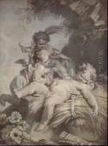Amorino Mietitore by Francois Boucher