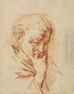 Etude D'homme En Buste