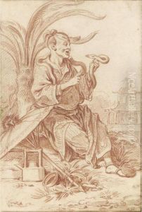 Magicien Chinois by Francois Boucher