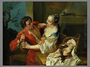 Galante Szene by Francois Boucher