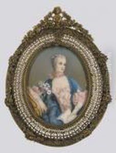 Elegans Holgy Portreja by Francois Boucher