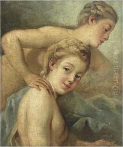 Deux Nymphes by Francois Boucher