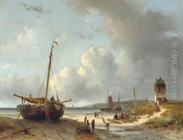 On the beach - view 1