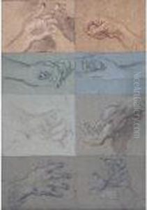 Eight Studies Of Hands