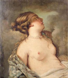 A Reclining Nude by Francois Boucher