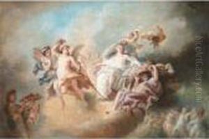 The Triumph Of Flora by Francois Boucher