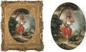 La Petite Laitiere by Francois Boucher