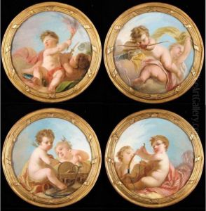 Allegories Of Love by Francois Boucher