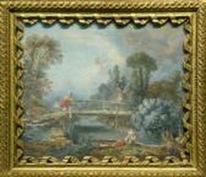 Fisherfolk In A Landscape Fisherfolk In A Landscape