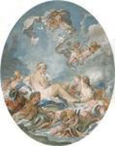 The Birth And Triumph Of Venus by Francois Boucher