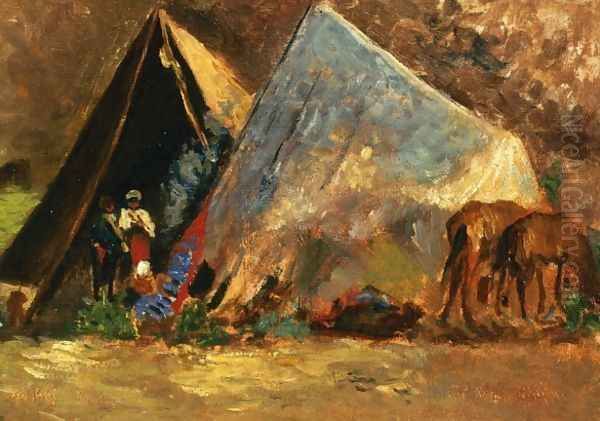Zingari Encampment - view 1
