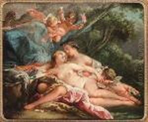 Diana And Callisto by Francois Boucher