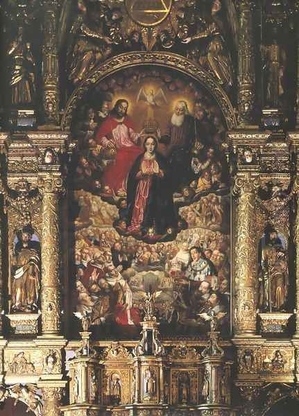 Coronation of the Virgin Mary - view 1