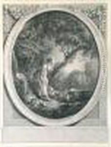 Le Depart Du Courrier - L'arrivee Du by Francois Boucher