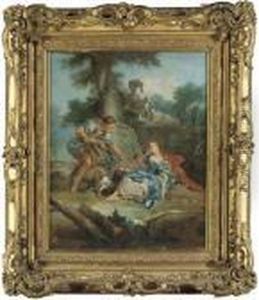 Le Panier Mysterieux by Francois Boucher