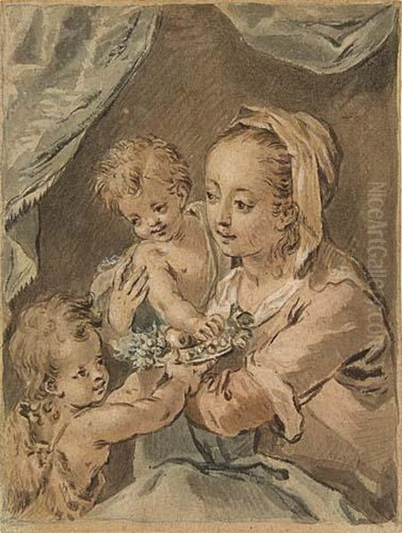 Virgin And Child With St. John The Baptist - view 1