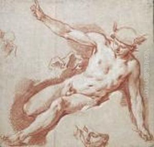 Mercury Reclining On A Cloud Mercury Reclining On A Cloud